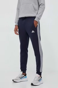 adidas spodnie dresowe kolor granatowy z aplikacją - Spodnie męskie - miniaturka - grafika 1