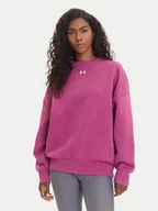 Bluzy damskie - Under Armour Bluza Ua Rival 1386463 Różowy Oversize - miniaturka - grafika 1