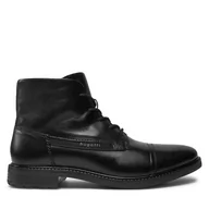 Buty zimowe męskie - Kozaki Bugatti 315-95739-4000 Czarny - miniaturka - grafika 1
