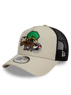 Czapki męskie - New Era Czapka z daszkiem Outdoor Patch 9FORTY A-Frame 60595297 Beżowy - miniaturka - grafika 1