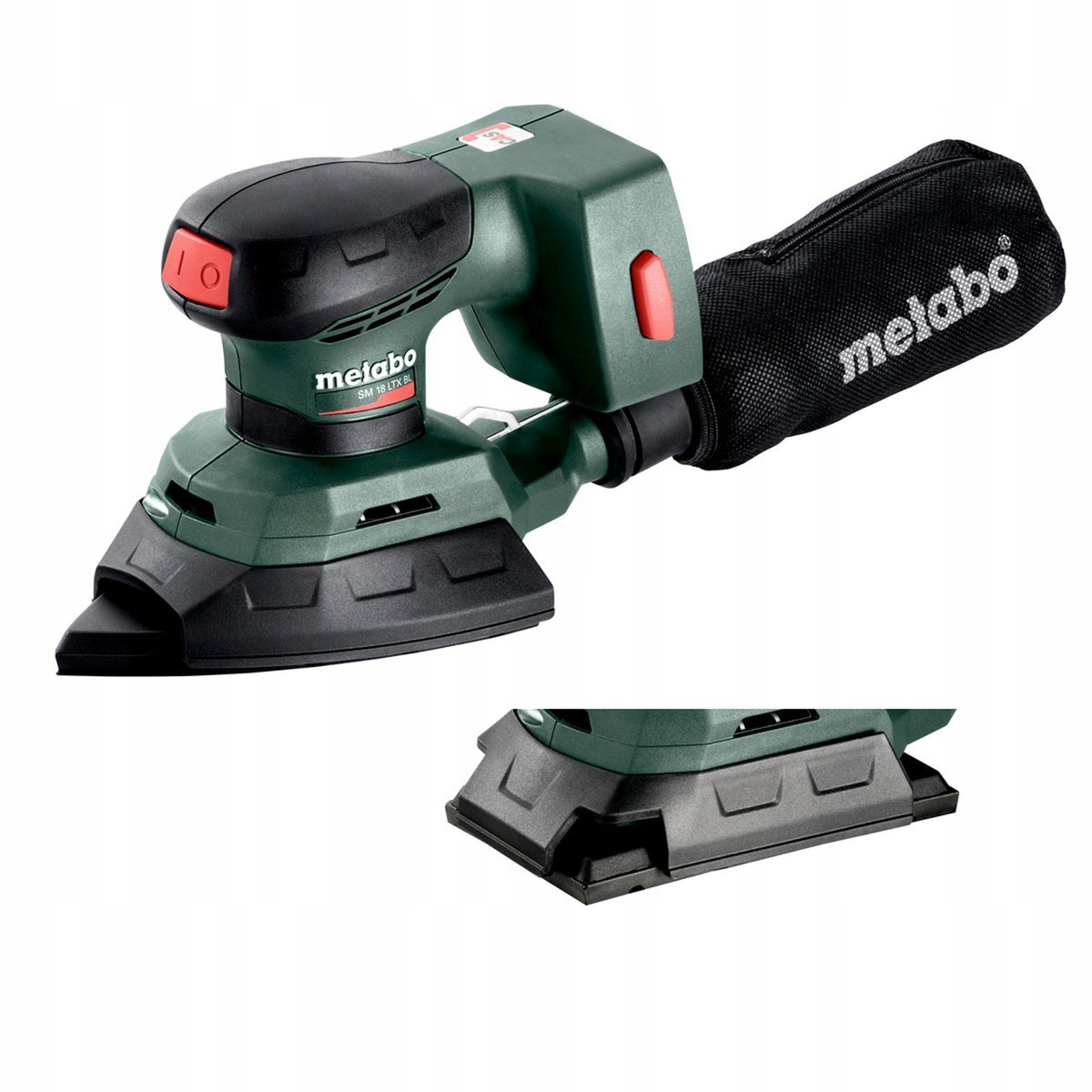 Metabo Szlifierka Oscylacyjna Akumulatorowa Sm 18 Ltx Bl 18v + 2 Talerze