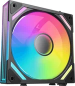 Wentylatory komputerowe - Wentylator Alpenfhn WingBoost 4 wentylator PWM, RGB - 120mm, czarny 84000000229 - miniaturka - grafika 1