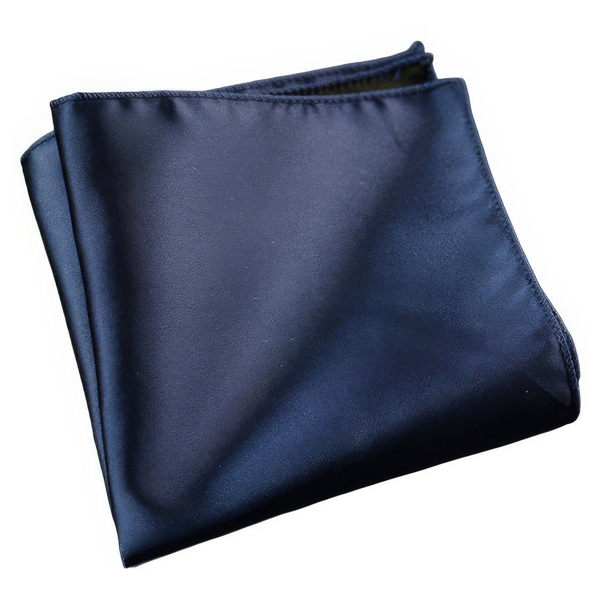 Poszetka męska gładka - granatowa