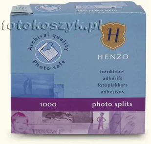 Fotoprzylepce do wklejania zdjęć Henzo (1000 sztuk) - Foto gadżety - miniaturka - grafika 1