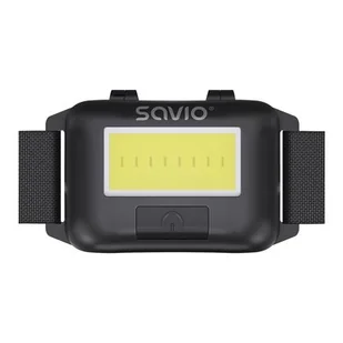 Latarka czołowa Savio Latarka czołowa LED, COB, 140 lm, zasięg 10m, 4 tryby, FL-01 - Latarki - miniaturka - grafika 1