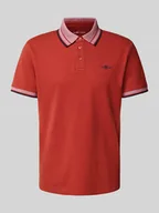 Koszulki męskie - Koszulka polo o kroju regular fit z mieszanki bawełny - miniaturka - grafika 1