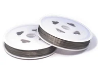 Półfabrykaty do biżuterii - Linka jubilerska 0,45 mm żyłka ( 70 mb ) SREBRNA - miniaturka - grafika 1