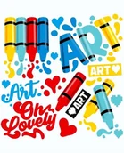 Pasmanteria - Naprasowanki ART mały arkusz - miniaturka - grafika 1