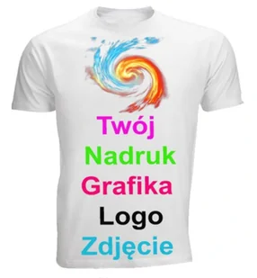 T-shirt Koszulka z WŁASNYM NADRUKIEM Jednostronny - Koszulki męskie - miniaturka - grafika 1