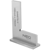 Narzędzia warsztatowe - Topex Grupa sp. z o.o. S.K. Kątownik z podstawą DIN875/2 100x70mm 72-031 - miniaturka - grafika 1