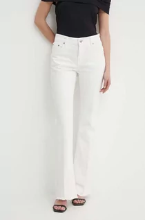 Spodnie damskie - Sisley jeansy damskie medium waist - grafika 1