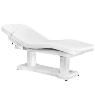 SPA LEŻANKA KOSMETYCZNA AZZURRO 818A 4 SILN. BIAŁA PODGRZEWANA 125588 - Meble kosmetyczne - miniaturka - grafika 1