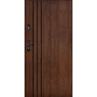 Drzwi zewnętrzne - PANTOR Drzwi stalowe zewnętrzne wejściowe Avinion 72 orzechowe 80 prawe - miniaturka - grafika 1