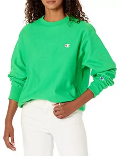Bluzy damskie - Champion Damska bluza Reverse Weave, Green Crisp-549302, S - grafika 1