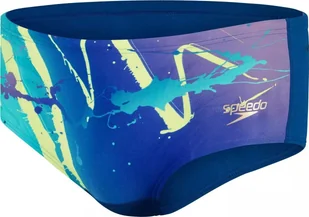 Speedo Męskie kąpielówki Speedo PLMT DIGI BF 14CM AM ammonite/miami lilac/bright zest/aquarium rozmiar 38 - Kąpielówki męskie - miniaturka - grafika 1