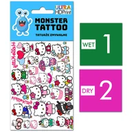 Zabawki kreatywne - TATUAŻE ZMYWALNE DLA DZIECI HELLO KITTY WZORY ORYGINALNE - miniaturka - grafika 1