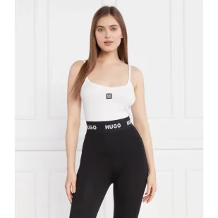 Hugo Bodywear Top VEST RIB | Regular Fit - Koszulki i topy damskie - miniaturka - grafika 1