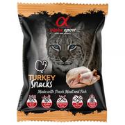 Przysmaki dla kotów - Alpha Spirit Alpha Spirit SNACKS TURKEY 50g KOT przysmak z indyka - miniaturka - grafika 1