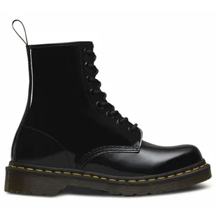 Dr. Martens Buty Dr Martens 1460 Black Patent DM11821011 czarne - Glany damskie - miniaturka - grafika 1