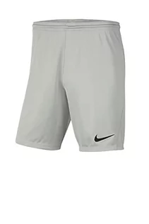 Spodnie i spodenki dla chłopców - Nike Dziecięce szorty Park III NB, Pewter Grey/(Black), L BV6865-017 - grafika 1