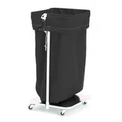 Szafy biurowe - Worek na pranie, 700x1100 mm, czarny - miniaturka - grafika 1