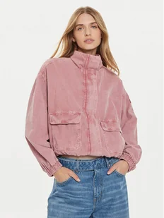Roxy Kurtka przejściowa Slow Song ERJJK03614 Różowy Oversize - Kurtki damskie - miniaturka - grafika 1