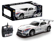 Zabawki zdalnie sterowane - COIL Zdalnie sterowany samochód auto RC + pilot BMW Z4 skala 1:14 białe - miniaturka - grafika 1