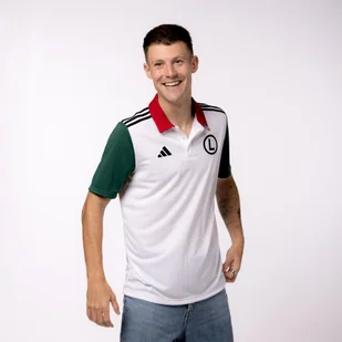 Koszulka polo piłkarska adidas Legia Warszawa - Piłka nożna - miniaturka - grafika 1