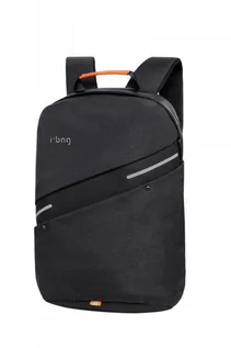 Torby męskie - R-BAG Plecak męski na laptop 13-15,6'' z USB Bunker black rBag Z111 - grafika 1