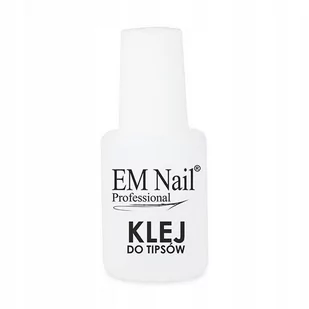 Em nail professional Klej do tipsów 7,5 g z pędzelkiem 5903041809234 - Sztuczne paznokcie i akcesoria - miniaturka - grafika 1