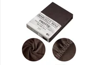 Prześcieradła - Prześcierdało z gumką Frotte 90x200+30cm c. szary - miniaturka - grafika 1