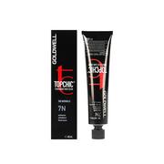 Farby do włosów i szampony koloryzujące - Goldwell Topchic, farba do włosów, 7N Mid Blonde, 60 ml - miniaturka - grafika 1