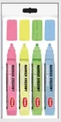 Długopisy - Marker kredowy pastel 4 kolory - TOMA - miniaturka - grafika 1