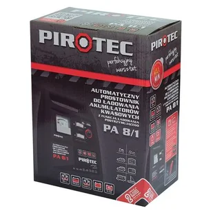 Prostownik automatyczny PA 8 x 1 PIROTEC - Prostowniki samochodowe - miniaturka - grafika 1