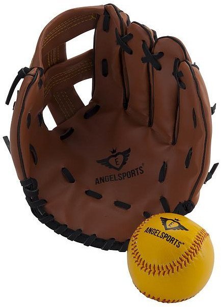 Rękawica miotacza z piłką