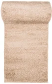 Wycieraczki - Beżowy jednokolorowy chodnik shaggy na metry S8-D62 - miniaturka - grafika 1
