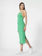 Sukienki - 4F Sukienka w kolorze zielonym - miniaturka - grafika 1