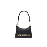 Torebki damskie - Love Moschino JC4025PP1MKD0000, damska torba na ramię, czarna, wyjątkowa, Czarny, Taglia unica - miniaturka - grafika 1
