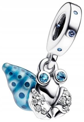 Charms Zawieszka Charms Niebieski Krab Pustelnik Charms