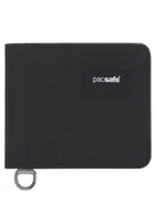 Portfele - Portfel antykradzieżowy Pacsafe RFIDsafe Bifold Wallet - jet black - miniaturka - grafika 1