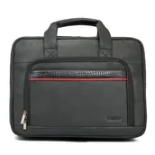 Teczki i aktówki - Torba męska na laptop skórzana Bellugio czarna - miniaturka - grafika 1