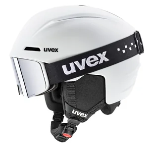 Kask narciarski Uvex Viti Set 56/S/317/14/03 Biały - Kaski narciarskie - miniaturka - grafika 1