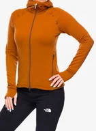 Bluzy sportowe męskie - Polar damski z kapturem Houdini Power Houdi - cinnamon brown - miniaturka - grafika 1
