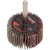 Materiały ścierne - Ściernica listkowa z trzpieniem 40 x 20 mm 100 g FASTER TOOLS - miniaturka - grafika 1