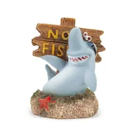 Dekoracje do akwarium - Ozdoba akwariowa Happet R054 rekin 6,5 cm - miniaturka - grafika 1