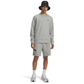 Spodenki męskie - Męskie spodenki treningowe Under Armour UA Unstoppable Flc Shorts - szare - UNDER ARMOUR - miniaturka - grafika 1