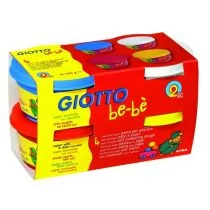 Giotto Masa Plastycz 4 kolory 100g Be-be 464901 - Masy plastyczne - miniaturka - grafika 3