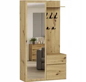 Meble do przedpokoju - Garderoba szafa lustro wieszak szafka na buty artisan V-5 Producent - miniaturka - grafika 1