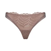 Majtki damskie - Majtki stringi AURORA Esotiq jasny brąz XL - miniaturka - grafika 1