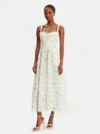 Sukienki - BARDOT Sukienka letnia Adaline Broderie 58655DB3 Biały Regular Fit - miniaturka - grafika 1